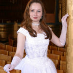 Natalia Vincent Wedding Dress Modeling Shoot Mabel Tainter 2004